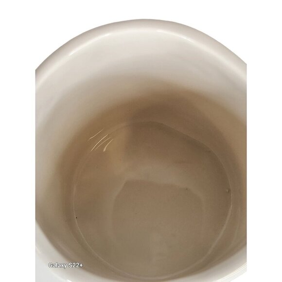 Rae Dunn Artisan Collection Magenta His Mug White Ceramic Coffee Cup - Picture 4 of 8